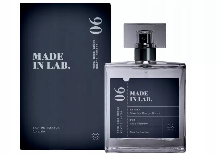 EAU DE PARFUM MADE IN LAB 06 50ML MEN