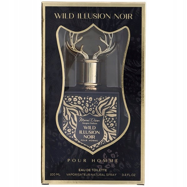 EAU DE TOILETTE ELK HORNS MARC DION WILD ILLUSION NOIR POUR HOMME 100 ML Manufacturer code 3007692