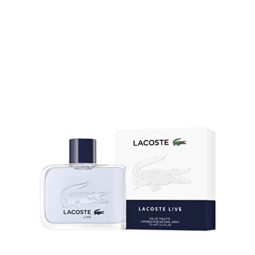 EAU DE TOILETTE FOR MEN Lacoste Live EDT Aromatic Wood 75 ml Packaging status original