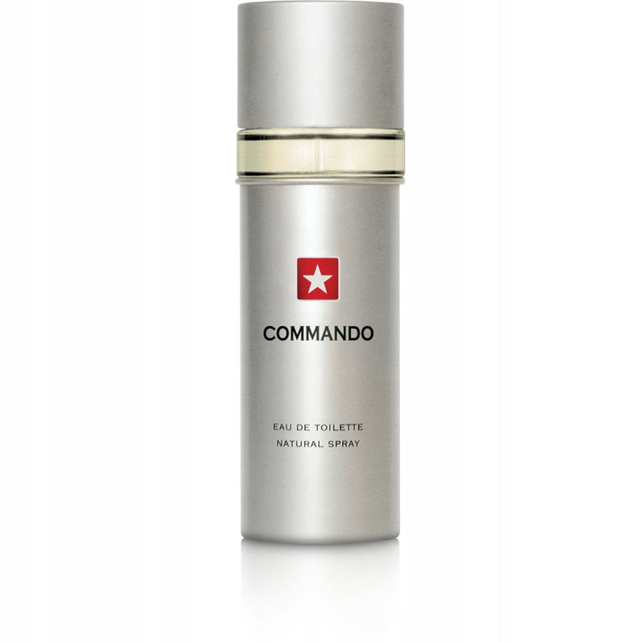 EAU DE TOILETTE FOR MEN NEW BRAND PRESTIGE MEN COMMANDO EDT 100ML Packaging status original