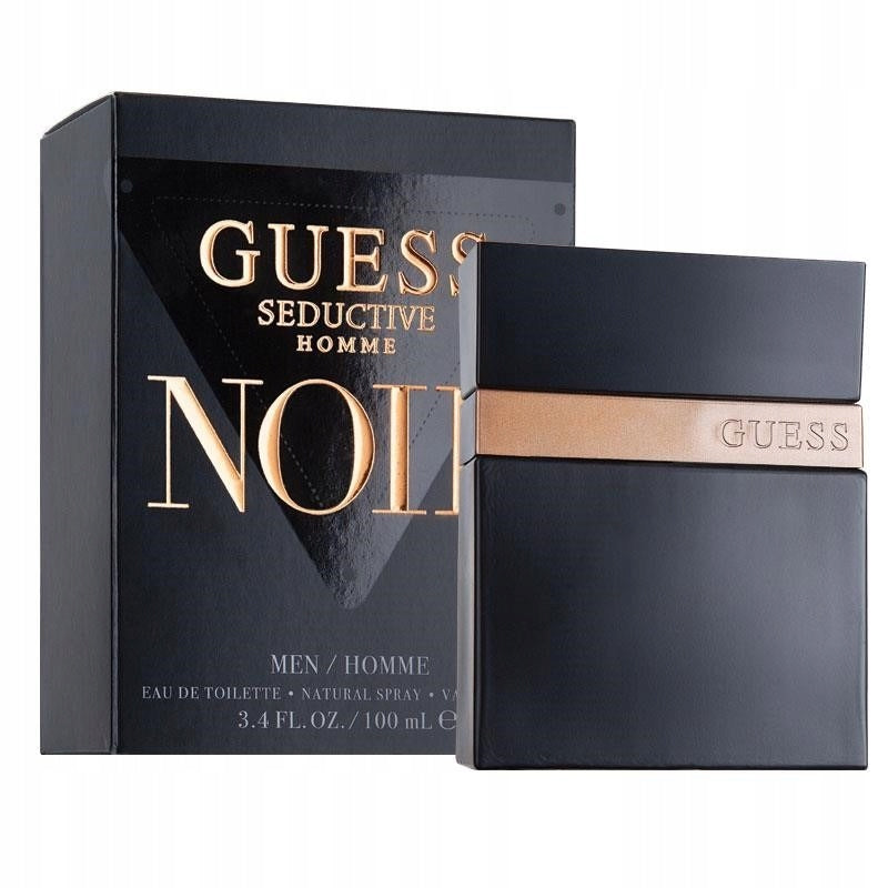 EAU DE TOILETTE MESKA GUESS SEDUCTIVE NOIR FOR MEN ORIGINAL PERFUME 100ML