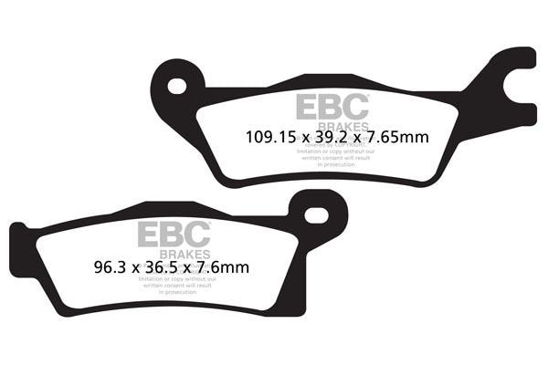 EBC BRAKE PADS MOTO CAN-AM OUTLANDER/RENEGADE 1000 Brand EBC