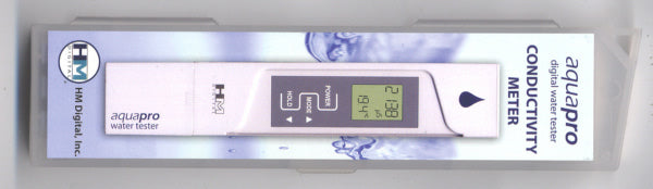 EC-Meter AquaPro Exclusiv Conductor + Thermometer Manufacturer code AP2