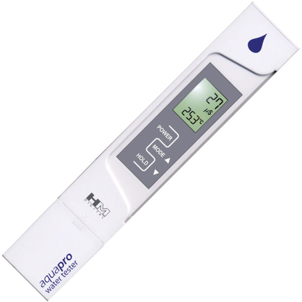 EC-Meter AquaPro Exclusiv Conductor + Thermometer