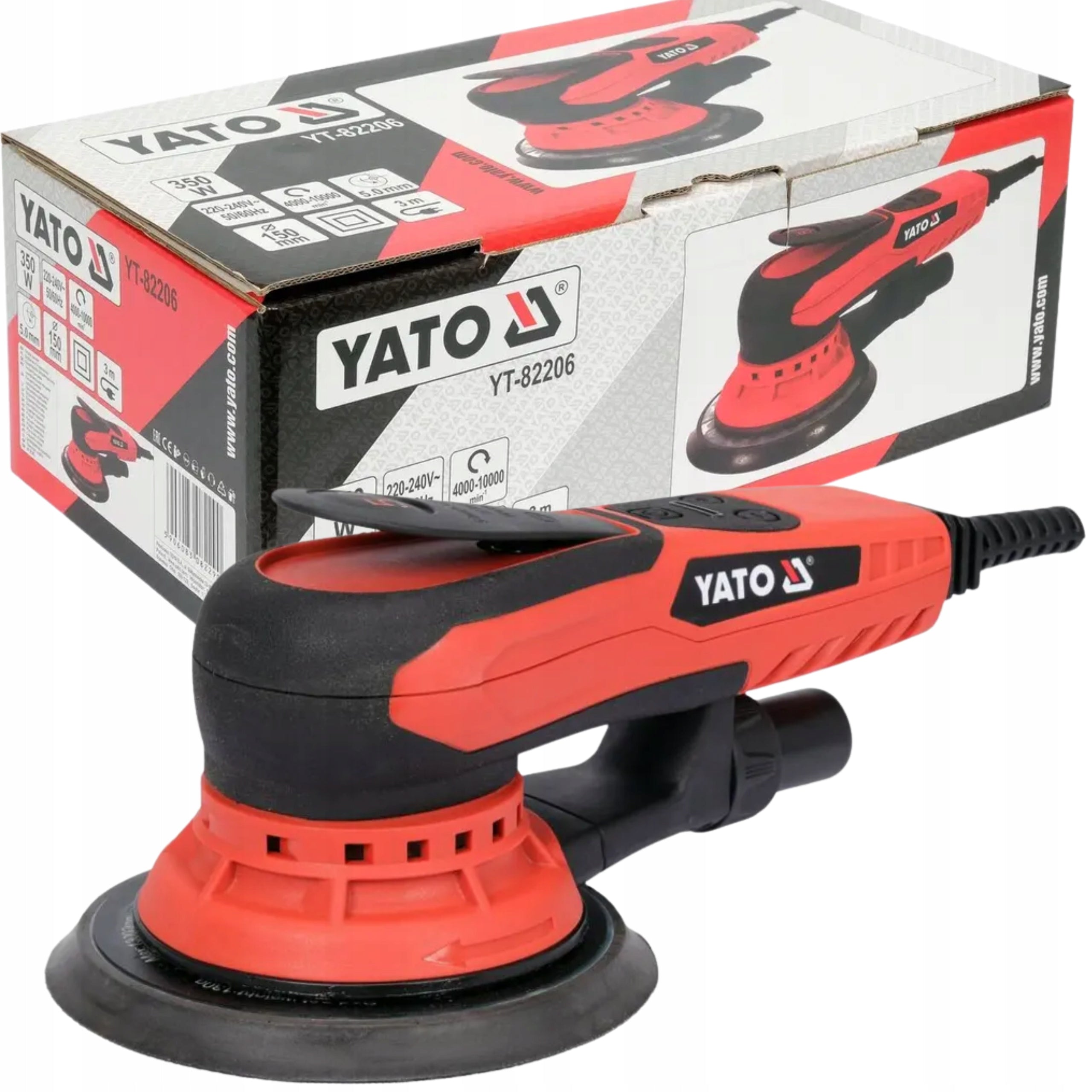 ECCENTRIC GRINDER 350W 230V YATO YT-82206