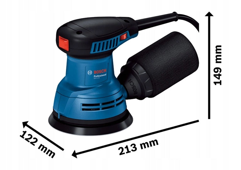 ECCENTRIC GRINDER GEX 125 290W 06013A8020 BOSCH Brand Bosch