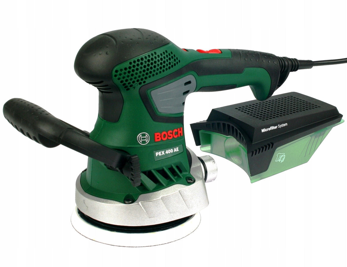 ECCENTRIC GRINDER PEX 400 AE BOSCH + SUITCASE Kind multi-function grinder