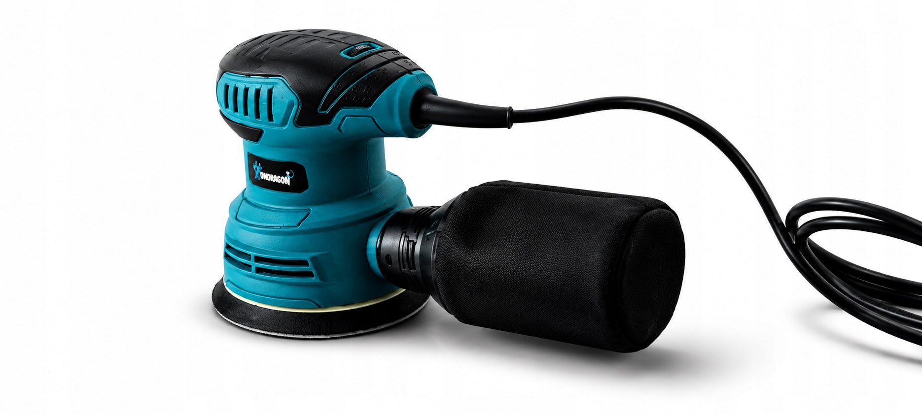 ECCENTRIC OSCILLATING GRINDER FOR METAL WOOD WITH ADJUSTMENT 125mm 1400W Brand Ondragon