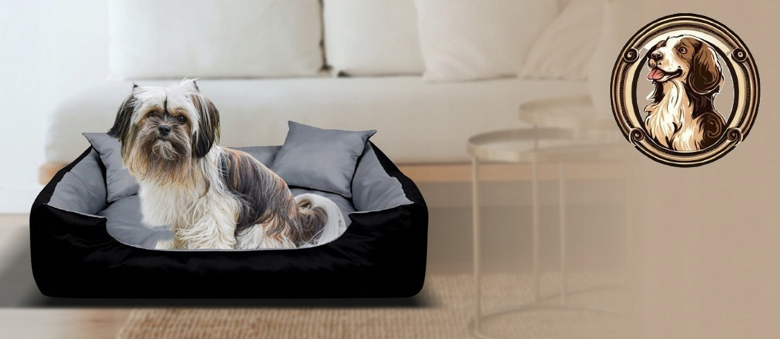 ECCO dog bed waterproof rectangular different colors 130x105 cm XXL Model Legowisko dla psa kojec PRESTIGE 130x105 cm
