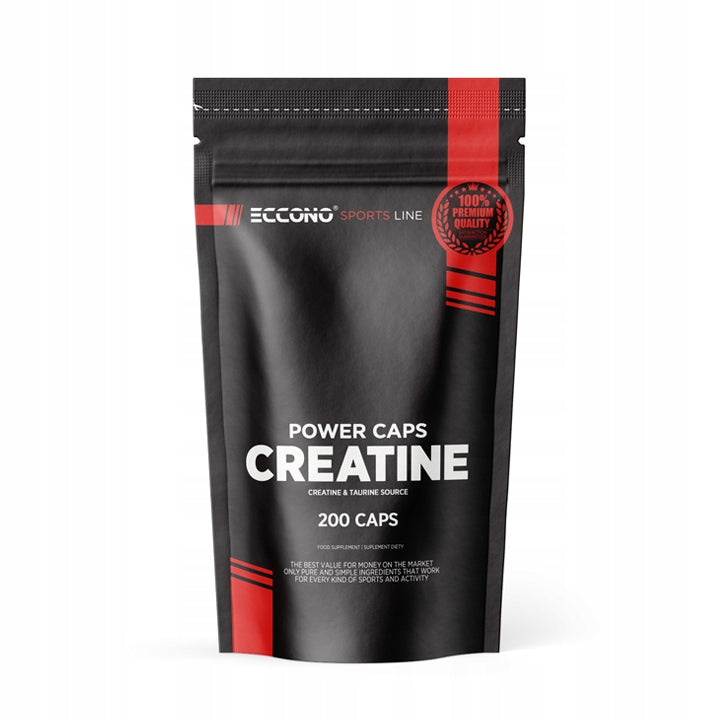 ECCONO CREATINE 200CAP MONOHYDRATE CREATINE TAURINE