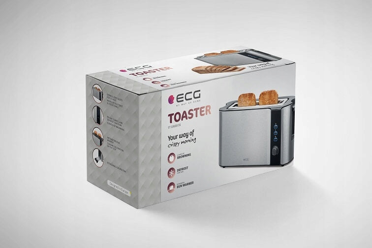 ECG ST 10630 SS Power rating 1000 W