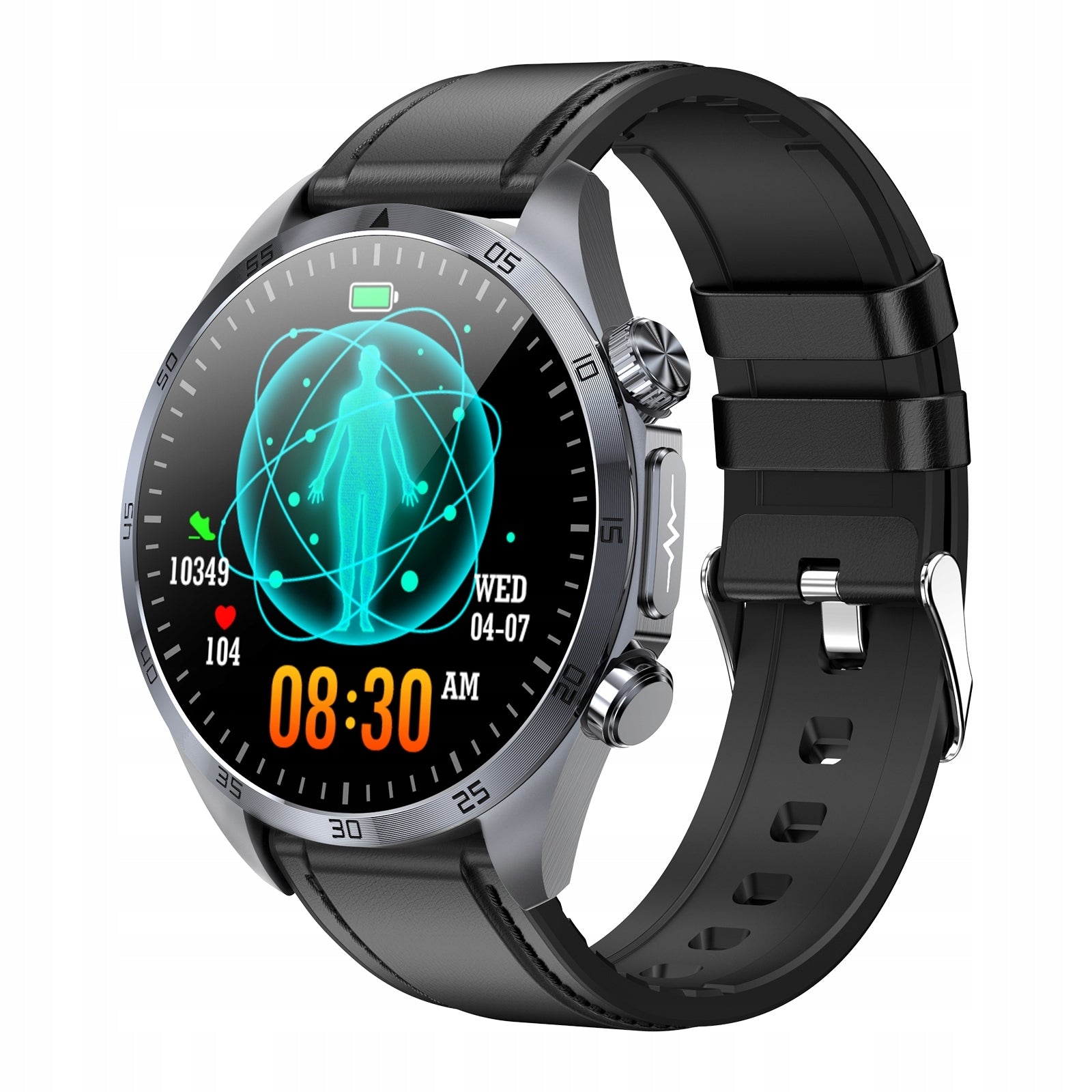 ECG and Health Measurements PAS WATCH Intelligent with Pulse Massage CES Manufacturer code MsTechon