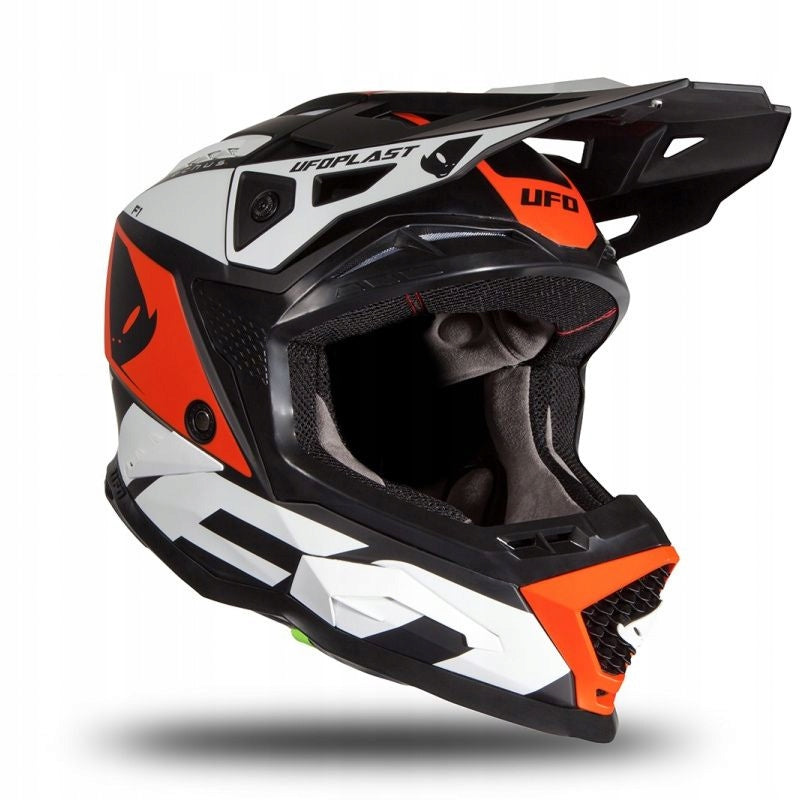 ECHUS UFO CROSS ATV HELMET ORANGE WHITE MATT M Manufacturer's catalog number HE171M
