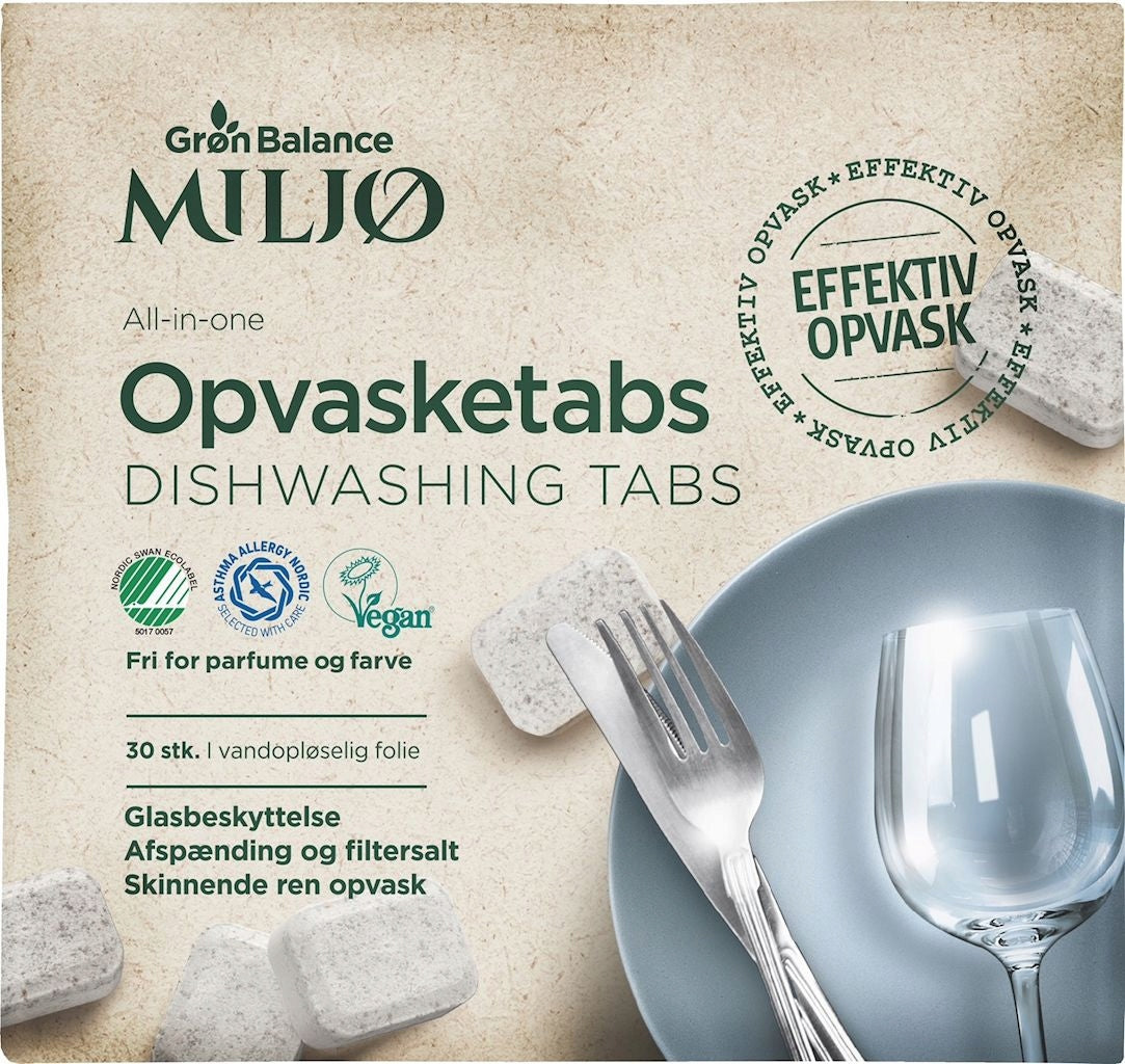 ECO DISHWASHER TABLETS (30-PACK) - GRON BALANCE