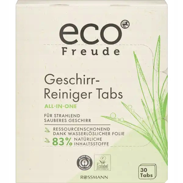 ECO FREUDE MULTIFUNCTIONAL DISHWASHER TABLETS 30