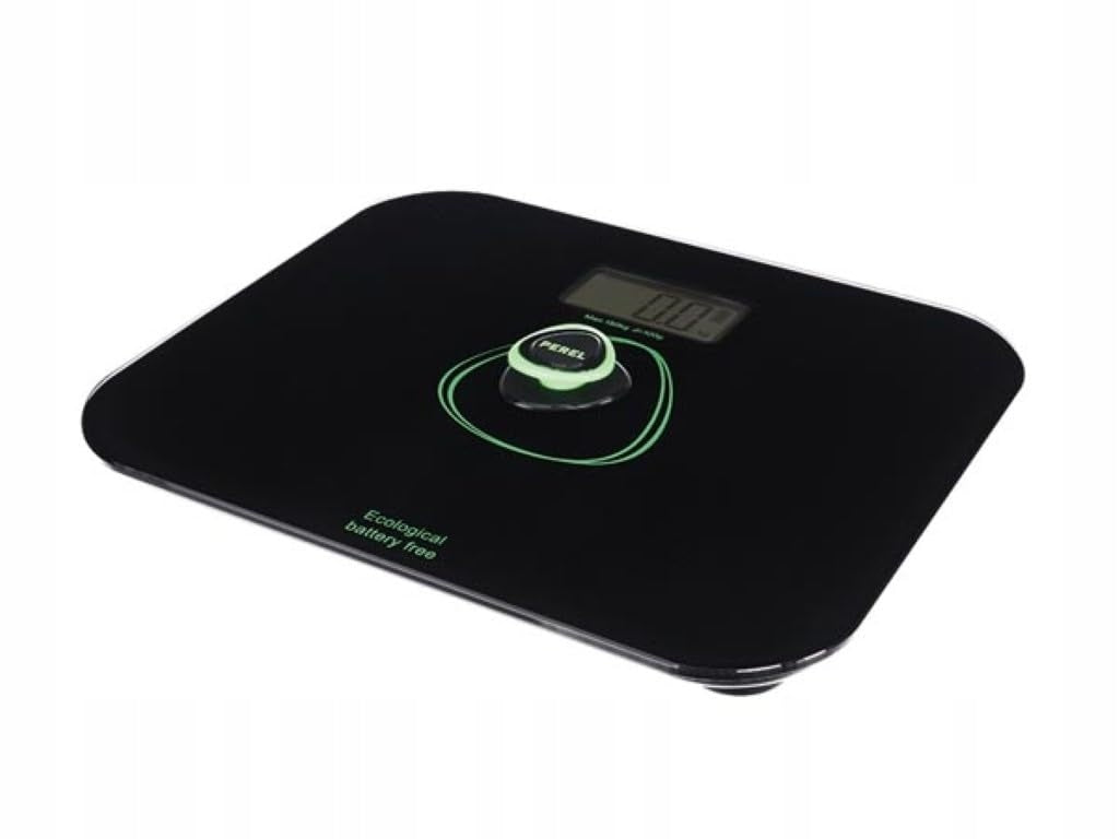 ECO-FRIENDLY DIGITAL BATHROOM SCALE UP TO 150 KG WITHOUT BATTERIES