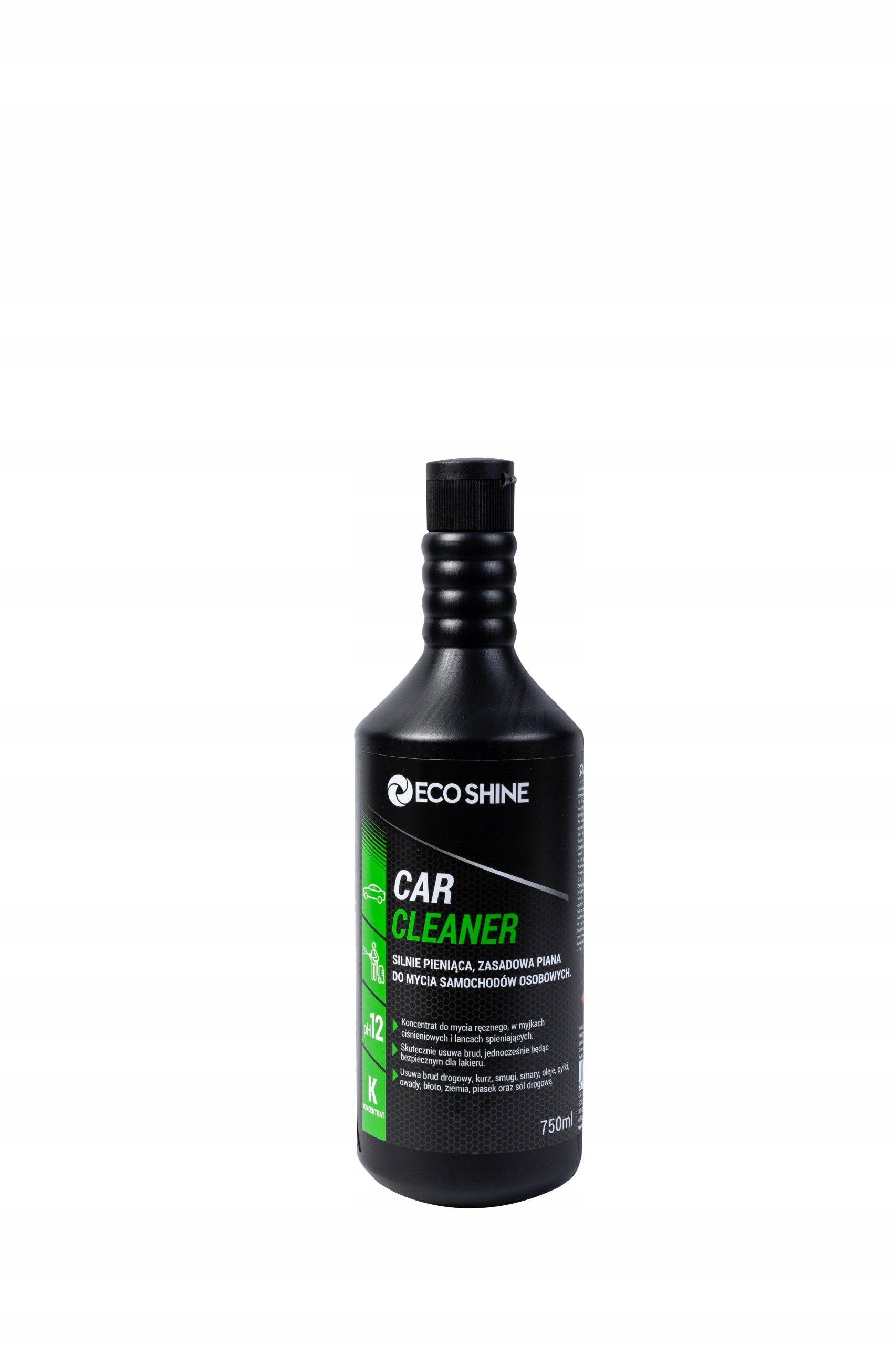 ECO SHINE CAR CLEANER ACTIVE FOAM FOR WASHING PASSENGER CARS 0,75L