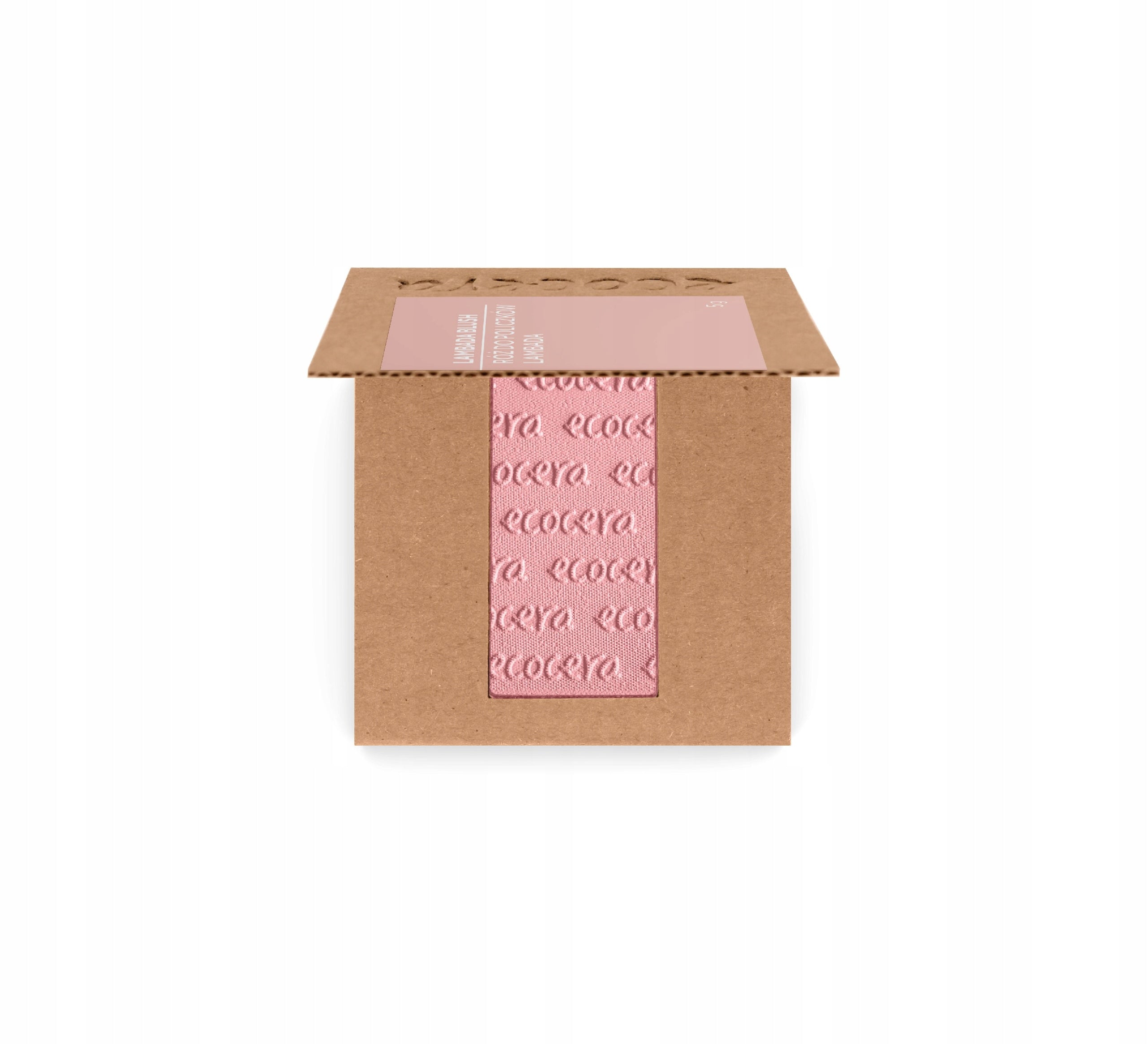 Gepresstes Rouge Ecocera Natural Choice Lambada, 5 g 