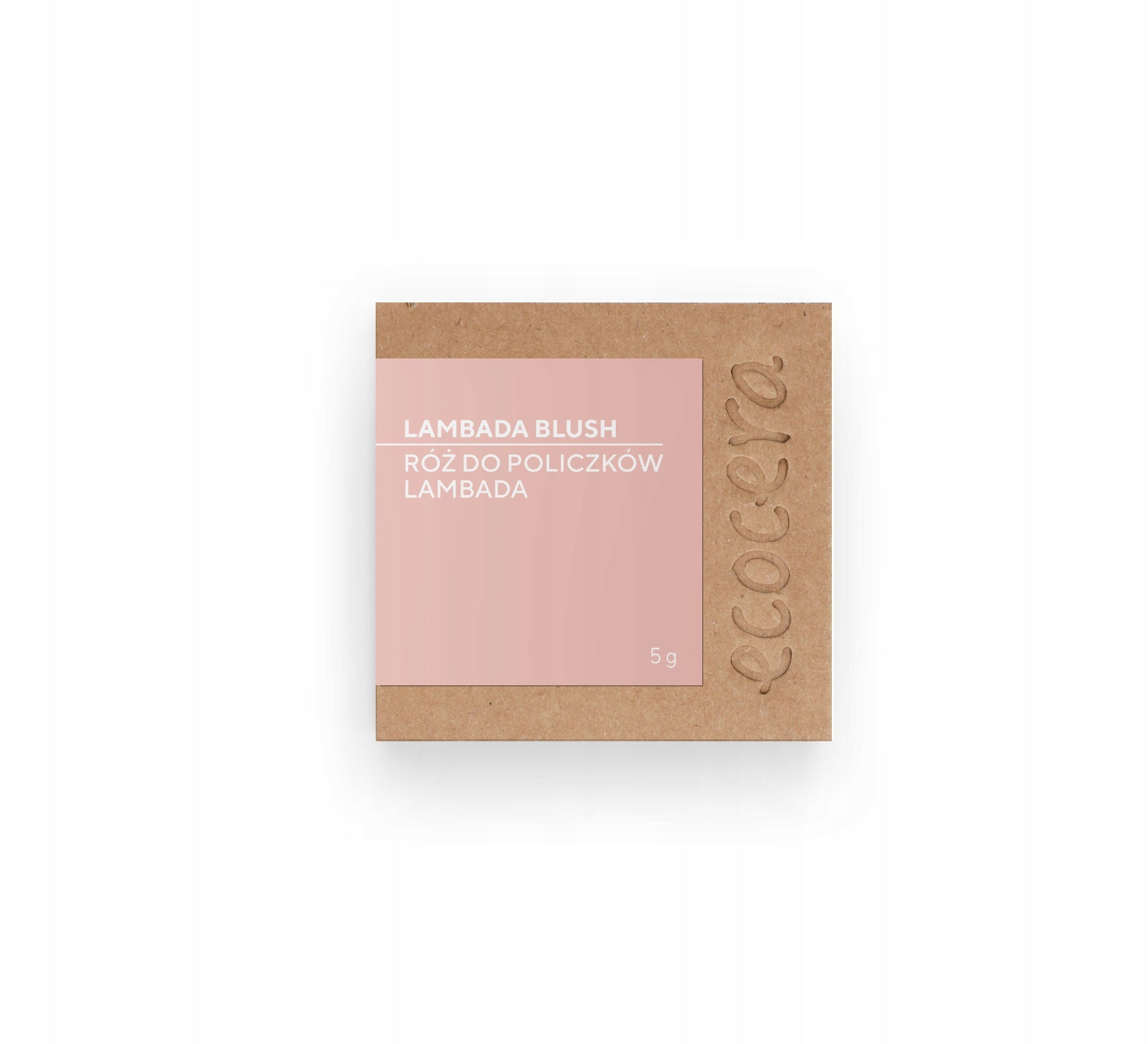Gepresstes Rouge Ecocera Natural Choice Lambada, 5 g 