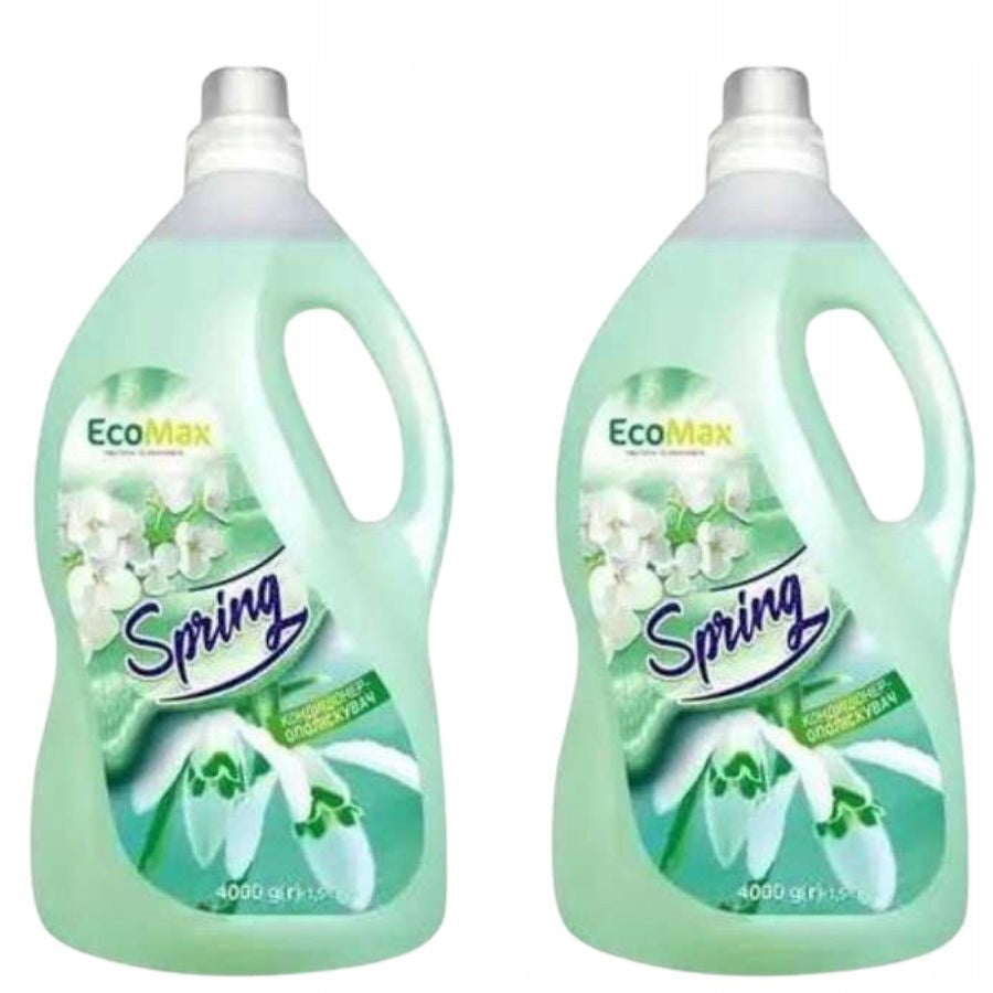 ECOMAX Spring Softener, 2 x 4 l