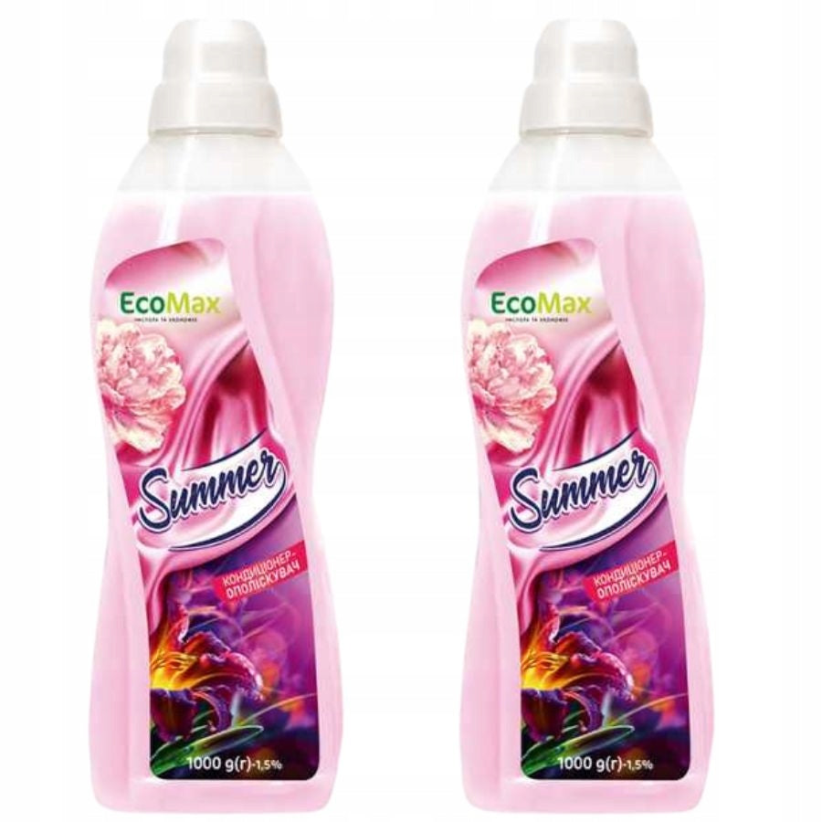 ECOMAX Summer Softener, 2 x 1 l