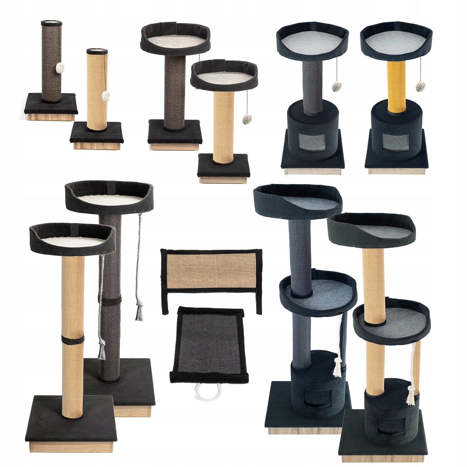 ECOMFY SCRATCHING POST TOWER 120CM BEIGE Manufacturer code 0009005