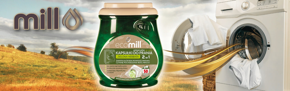 ECOMILL Universal Washing Capsules with Green Tea Extract 50 pcs Manufacturer code 5907022614343