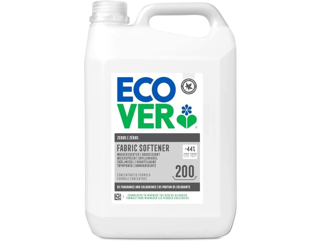 ECOVER ZERO Sensitive aviváž pro alergiky 5 l, 200pd refill