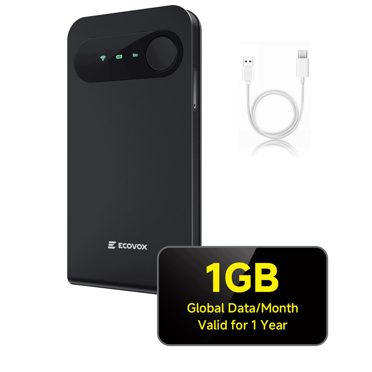 ECOVOX 4G Mobile Router Portable USB 4G Wi-Fi Access Point