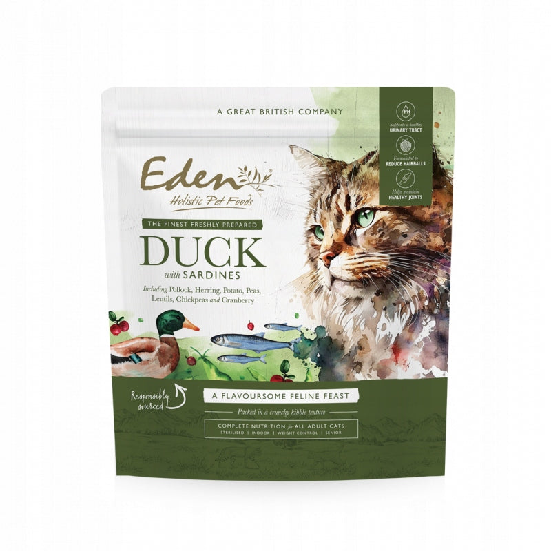 EDEN - Duck and Sardine 1,5kg - DRY CAT FOOD