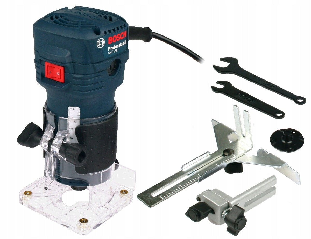 EDGE MILLING MACHINE 550W GKF 550 BOSCH + ACCESSORIES Brand Bosch