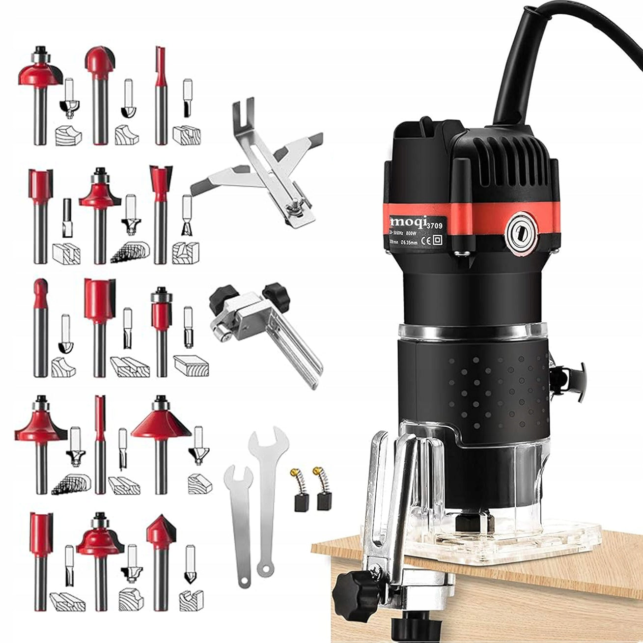 EDGE MILLING MACHINE ELECTRIC WOOD MILLING MACHINE 800W 30000RPM