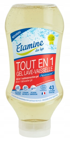 EDL All-in-One Unscented Dishwasher Gel