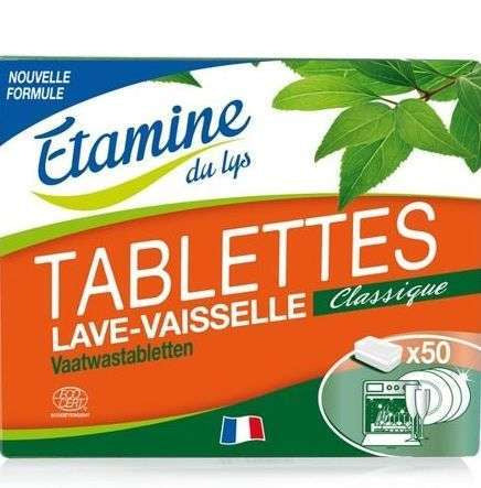 EDL certified dishwasher tablets 50 pcs Packaging status original
