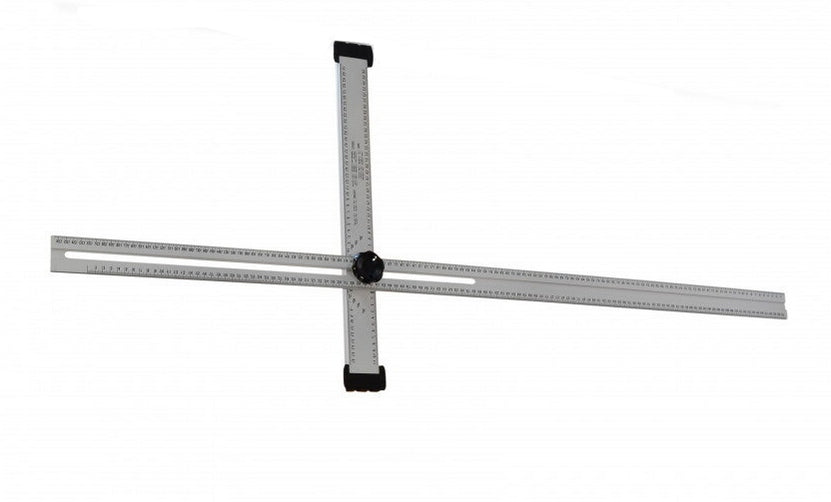 EDMA measuring ruler with protractor (Ref. 173055)