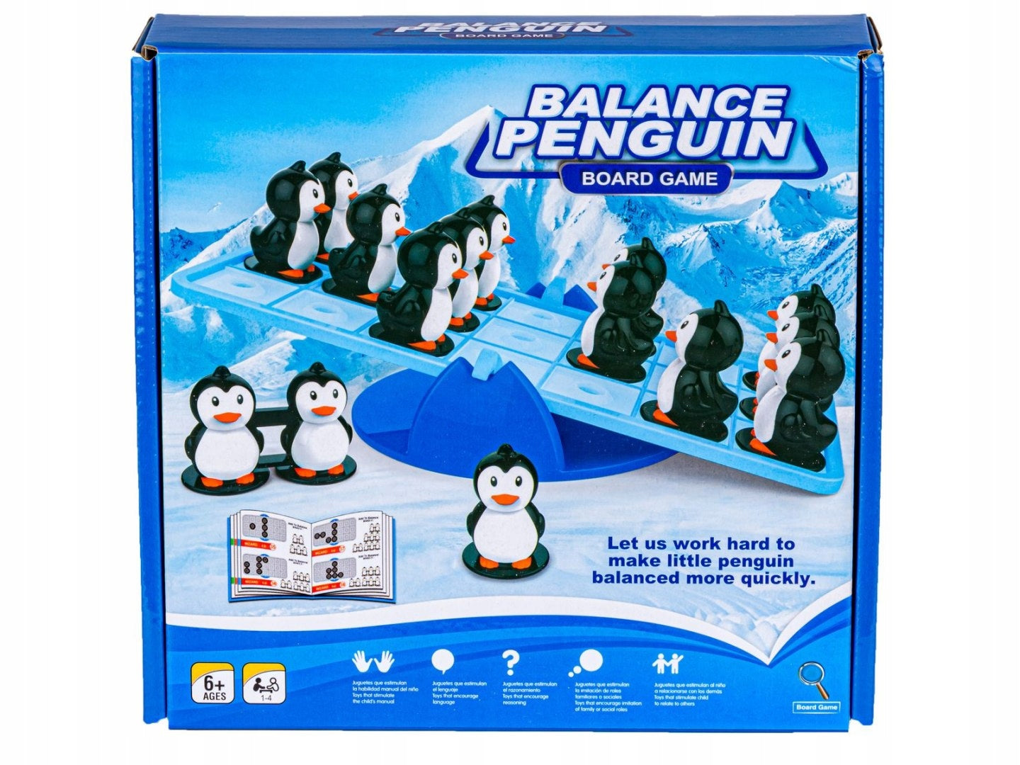 Stalo žaidimas Balance Penguin