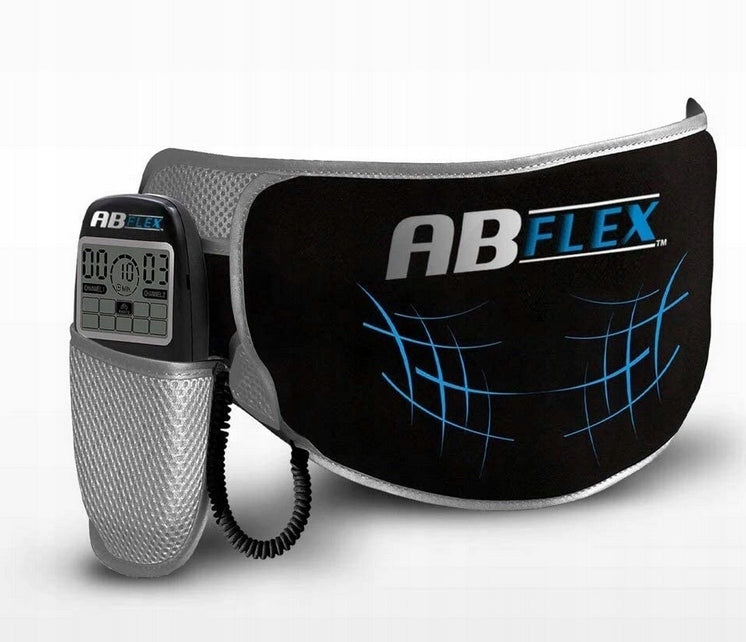 EFFECTIVE ABDOMINAL MUSCLE ELECTROSTIMULATOR SLIMMING BELT SLIMMING Color black