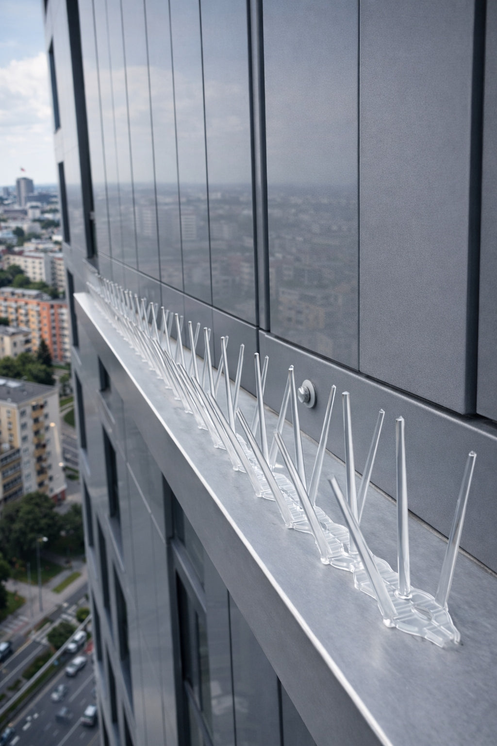 EFFECTIVE PLASTIC BIRD SPIKES PIGEONS 4 COLORS DURABLE AND SAFE EAN (GTIN) 3309032279109