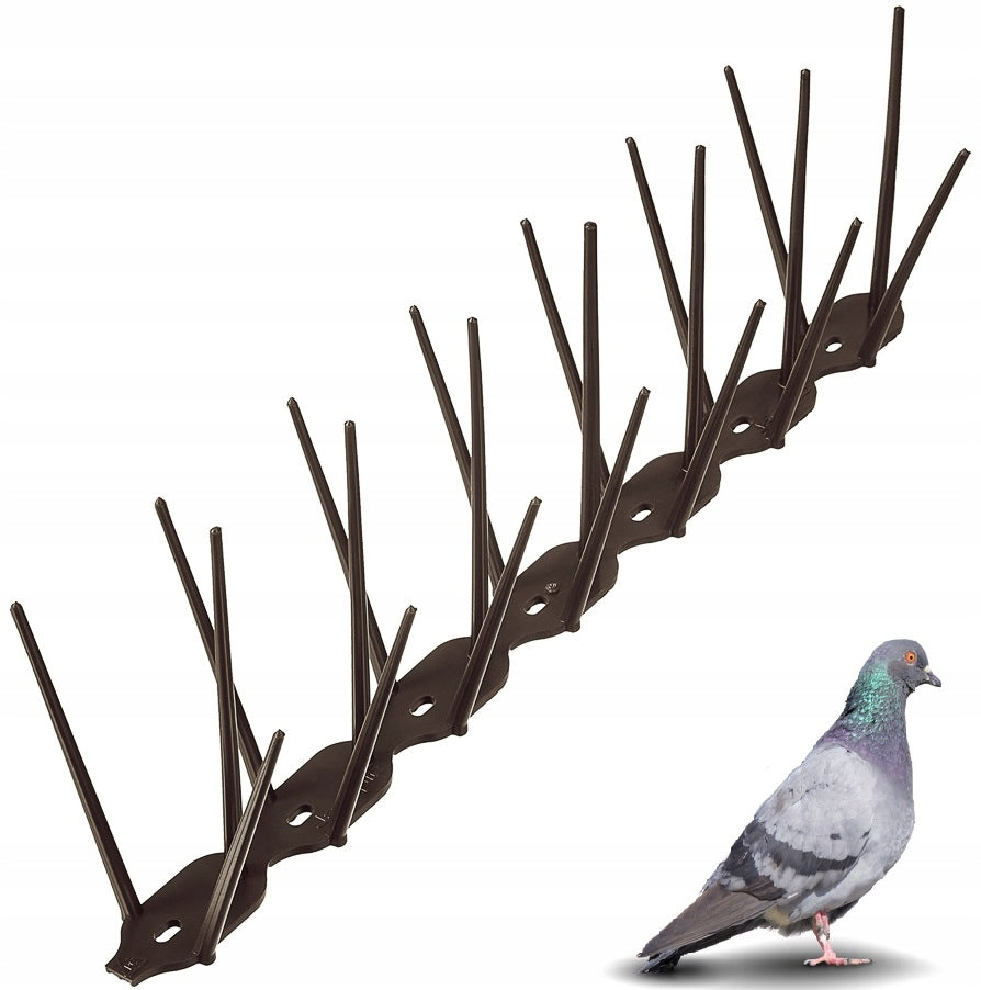 EFFECTIVE PLASTIC BIRD SPIKES PIGEONS 4 COLORS DURABLE AND SAFE