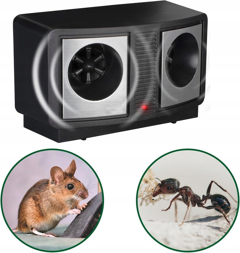 EFFECTIVE ULTRASONIC REPELLENT RODENT MICE RATS KUN DOUBLE EAN (GTIN) 5902270752137