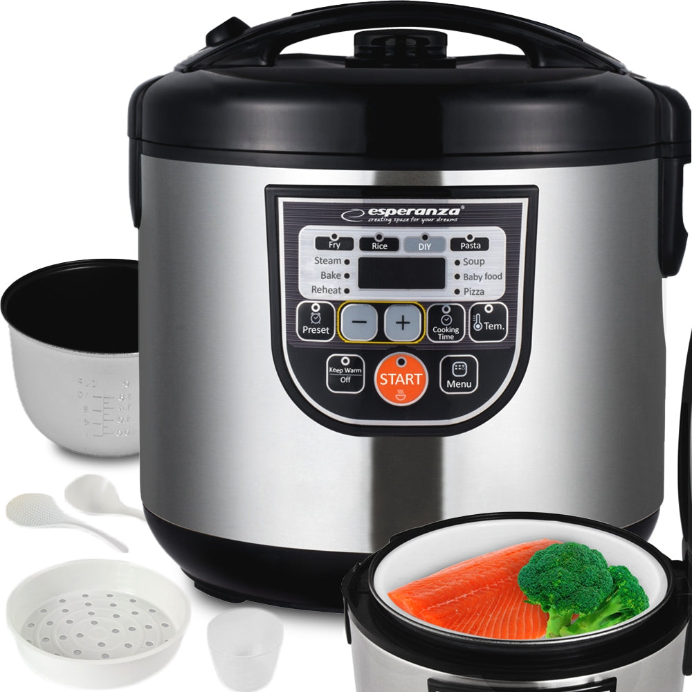 EFFICIENT MULTICOOKER ELECTRIC POTFASTENER STEAMER MULTIFUNCTIONAL LCD Manufacturer code 5906846244613