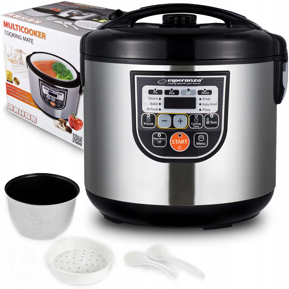 EFFICIENT MULTICOOKER ELECTRIC POTFASTENER STEAMER MULTIFUNCTIONAL LCD