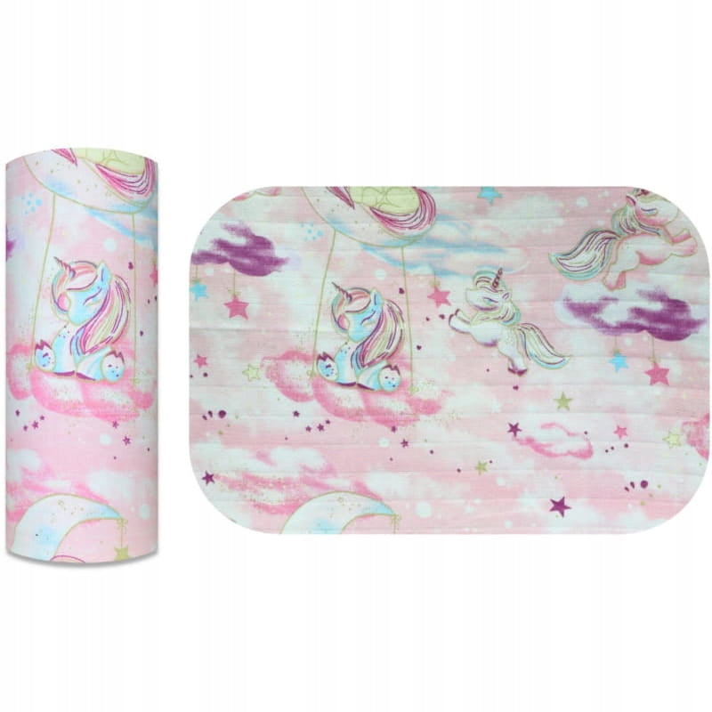 EGA KIDS SET OF PATTERNED TETRA DIAPERS 4 PCS. 70X80 CM Brand EGA