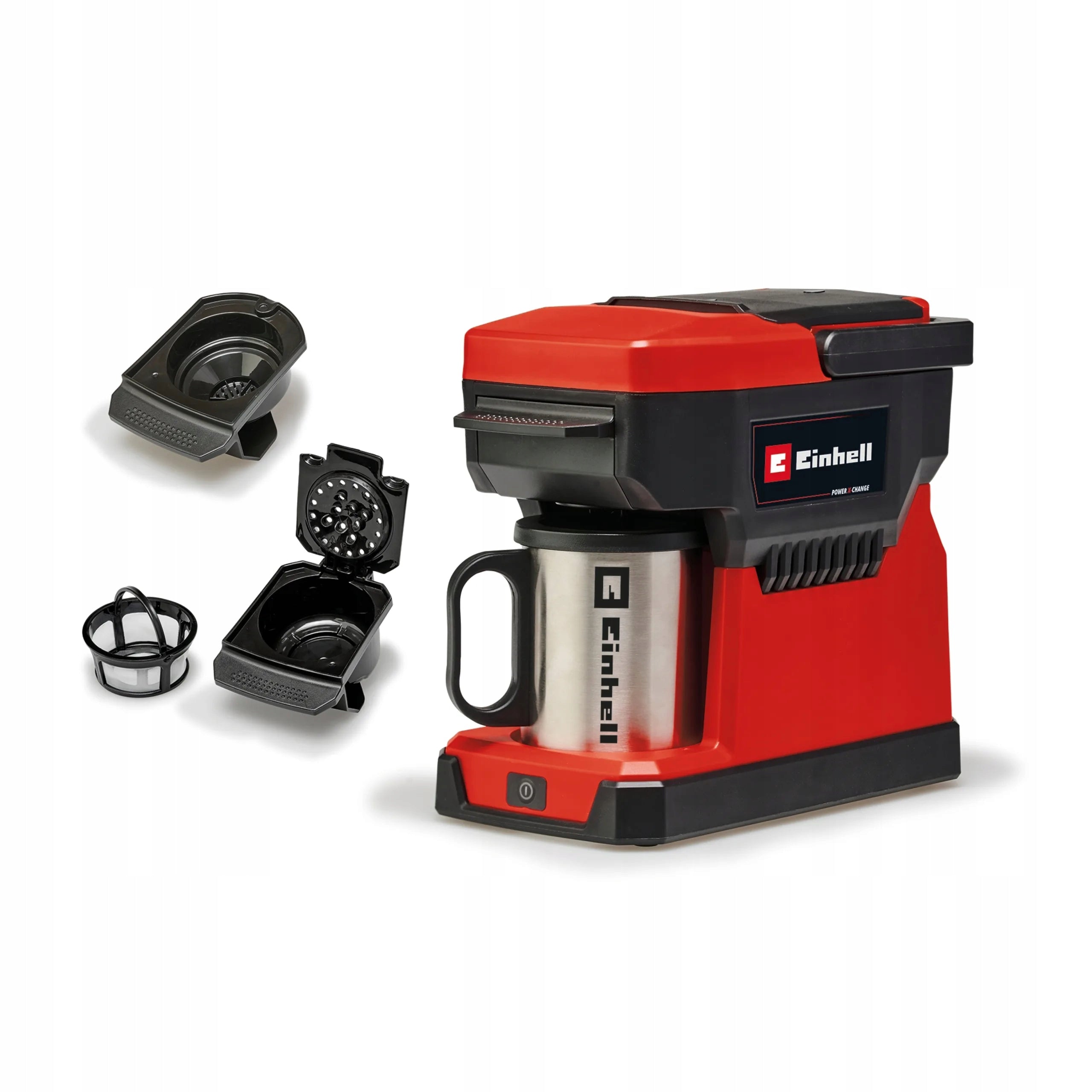 EINHELL COFFEE MAKER 2in1 CORDLESS 18V + TE-CF 18 Li-Solo CUP Packaging status original