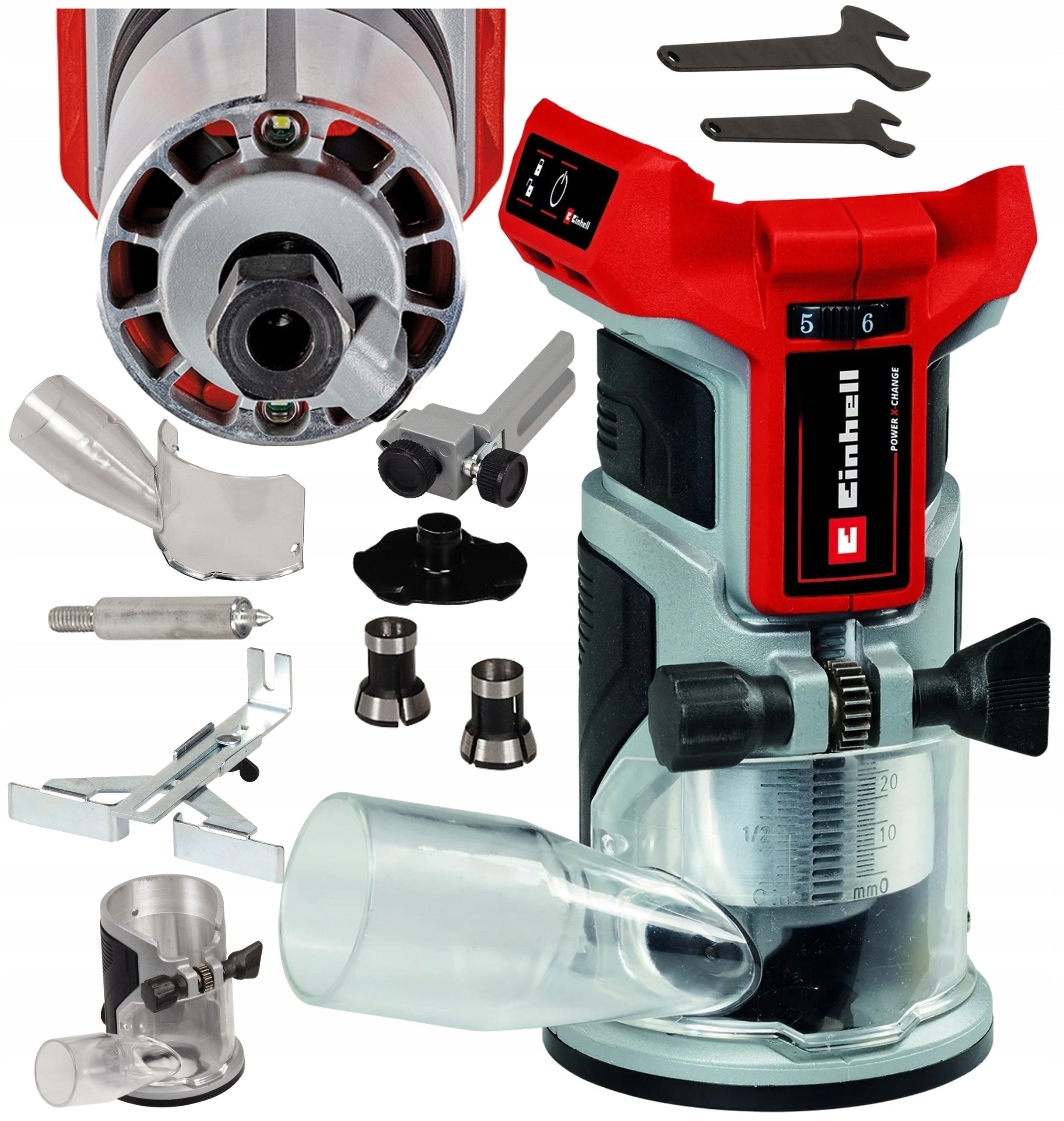 EINHELL CORDLESS EDGE MILLING MACHINE TP-ET 18 Li BL Solo 18V SILENT