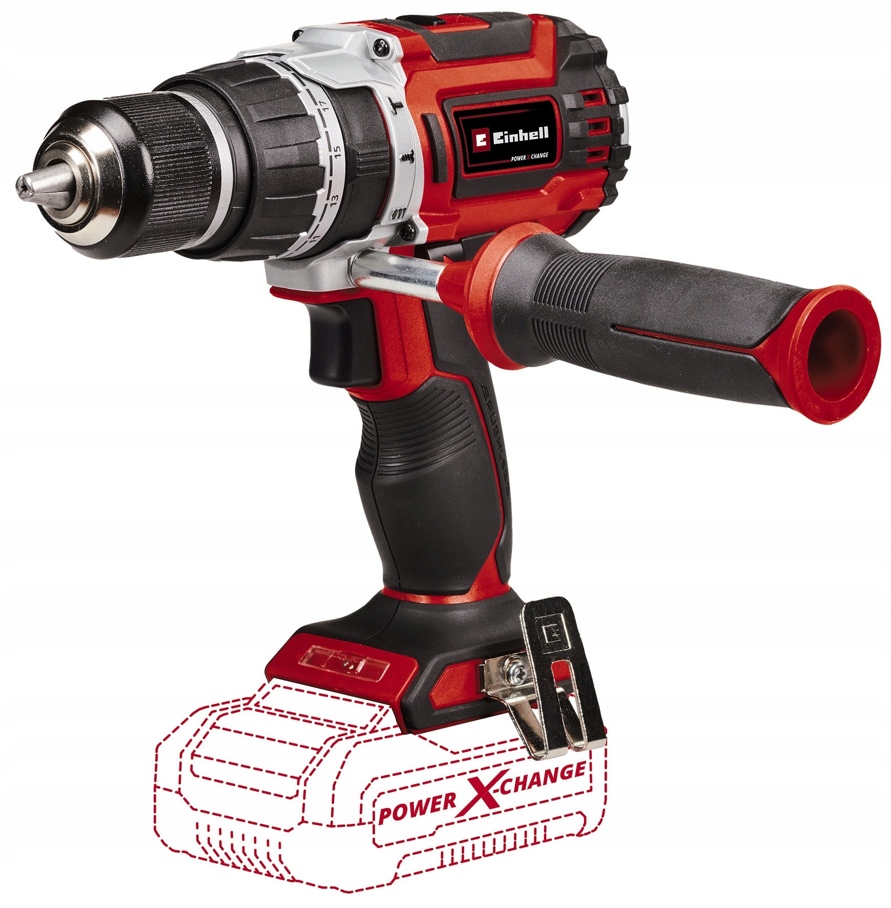 EINHELL CORDLESS HAMMER DRILL 18V BRUSHLESS TP-CD 18/60 Packaging status original