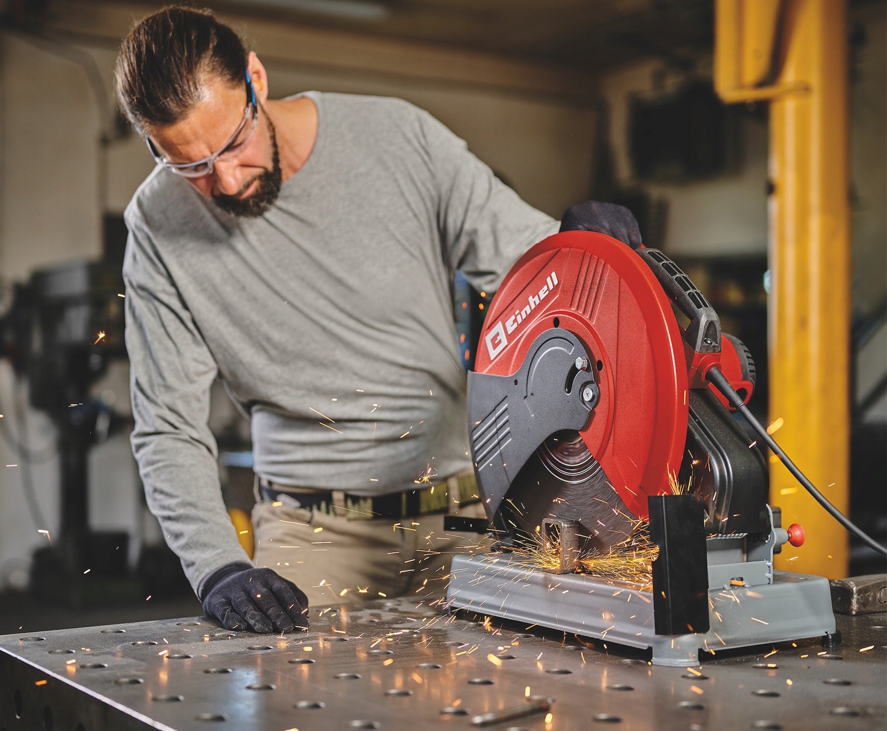 EINHELL METAL SAW TC-MC 355/1 DISC 355MM 2200W SOFT START Saw bore diameter 25.4 mm