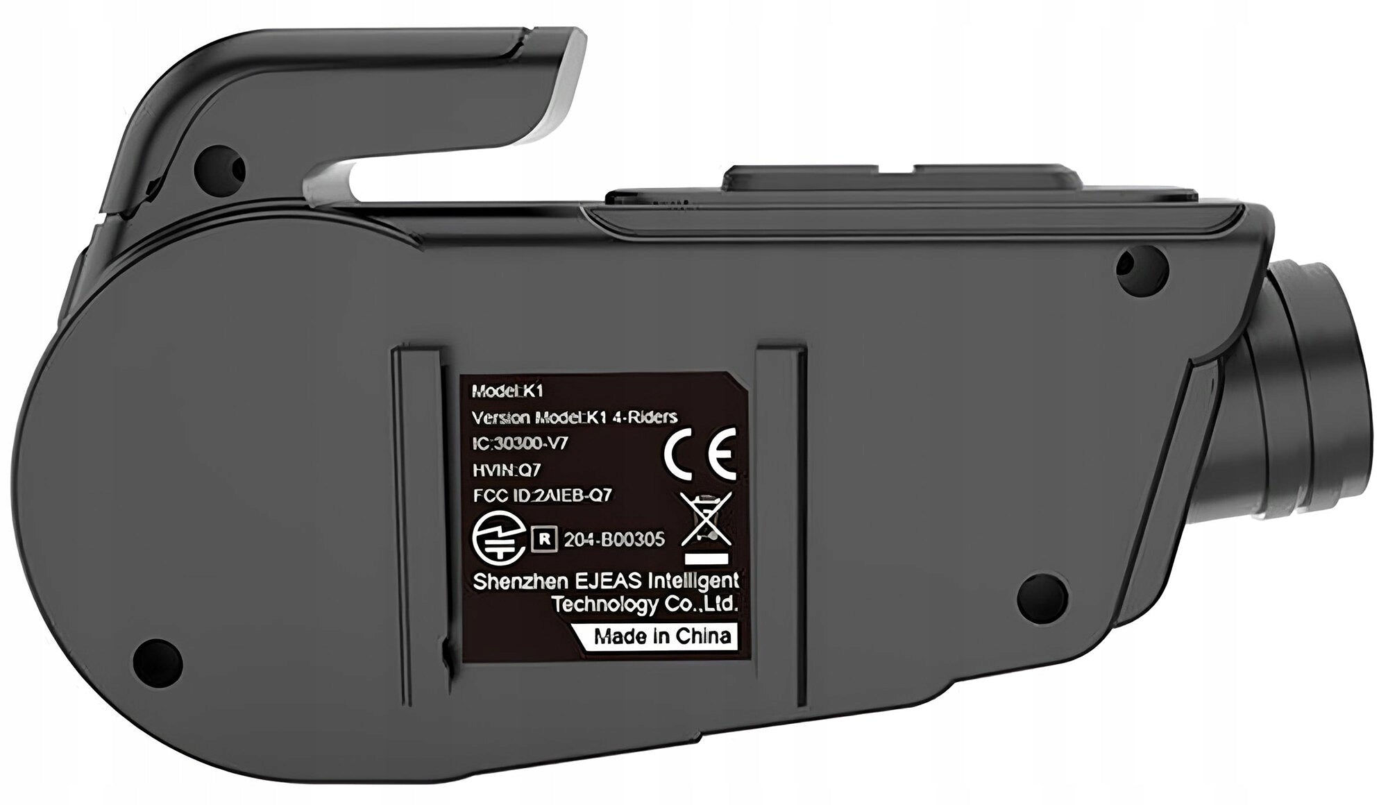 EJEAS K1 INTERCOM WITH 2K IP67 BT5.1 MAX 1000M MOTORCYCLE VIDEO RECORDER Manufacturer Ejeas