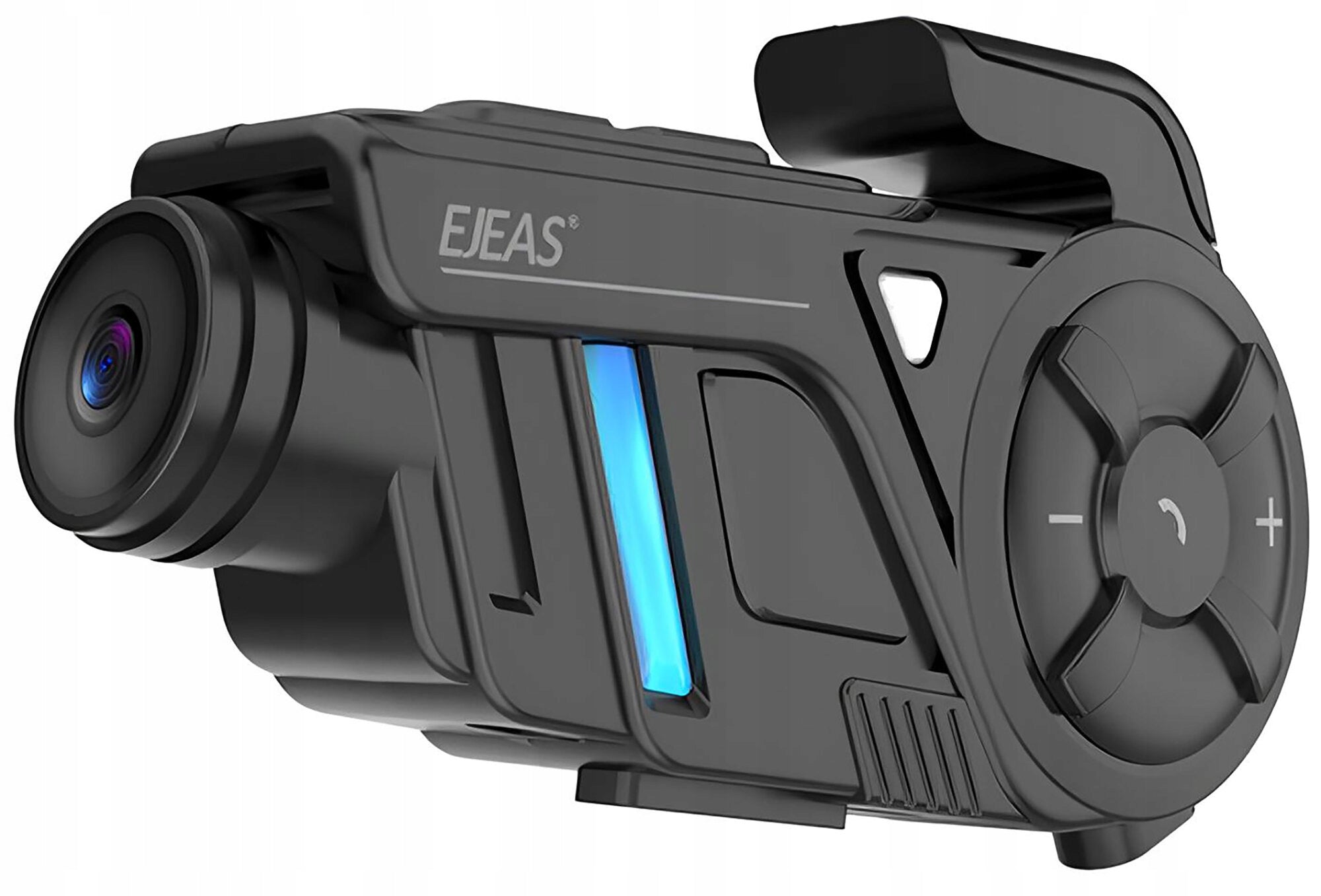EJEAS K1 INTERCOM WITH 2K IP67 BT5.1 MAX 1000M MOTORCYCLE VIDEO RECORDER