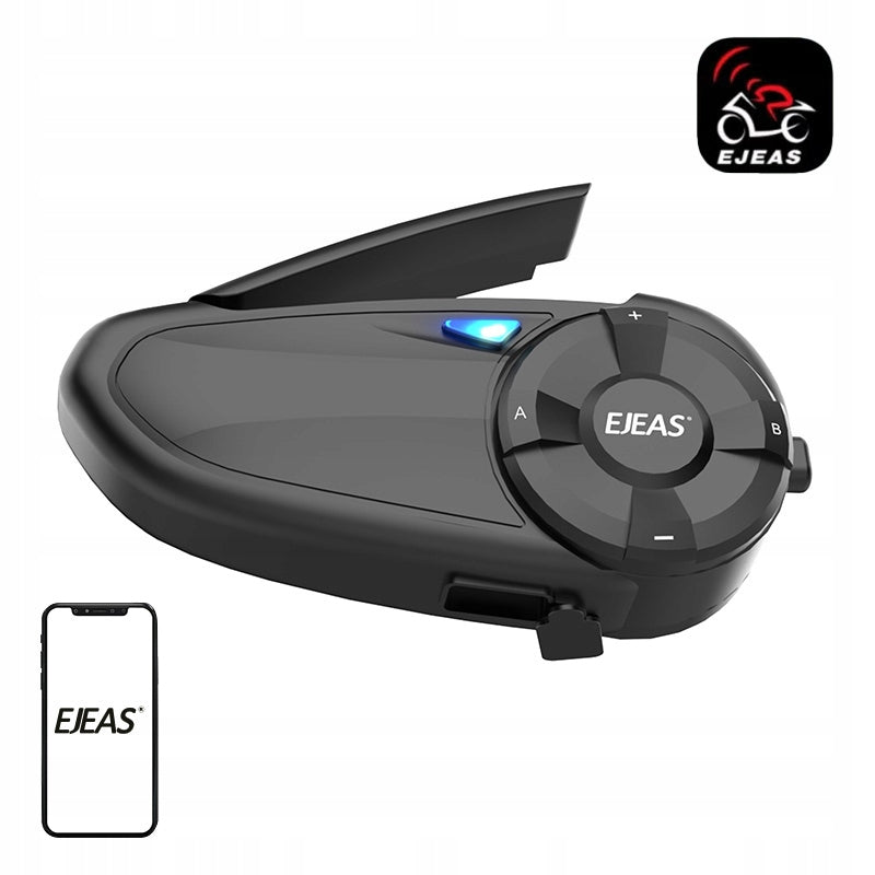EJEAS Q7 MOTORCYCLE INTERCOM FOR HELMET IP67 UP TO 800M MAX 7 PEOPLE BT APPLICATION EAN (GTIN) 5906168433986